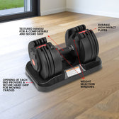 Powertrain BF4 Gen2 40kg Adjustable Dumbbell Set (2 x 20kg)