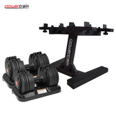 Powertrain BF4 GEN2 40kg Adjustable Dumbbell Set With Stand (2 X 20kg)