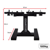 Powertrain BF4 GEN2 40kg Adjustable Dumbbell Set With Stand (2 X 20kg)