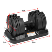 Powertrain BF4 Gen2 20kg Adjustable Dumbbell (Single)