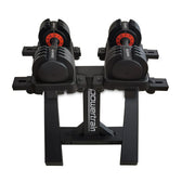 Powertrain TD1 GEN2 Pro 50kg Adjustable Dumbbell Set with Stand (2 x 25kg)