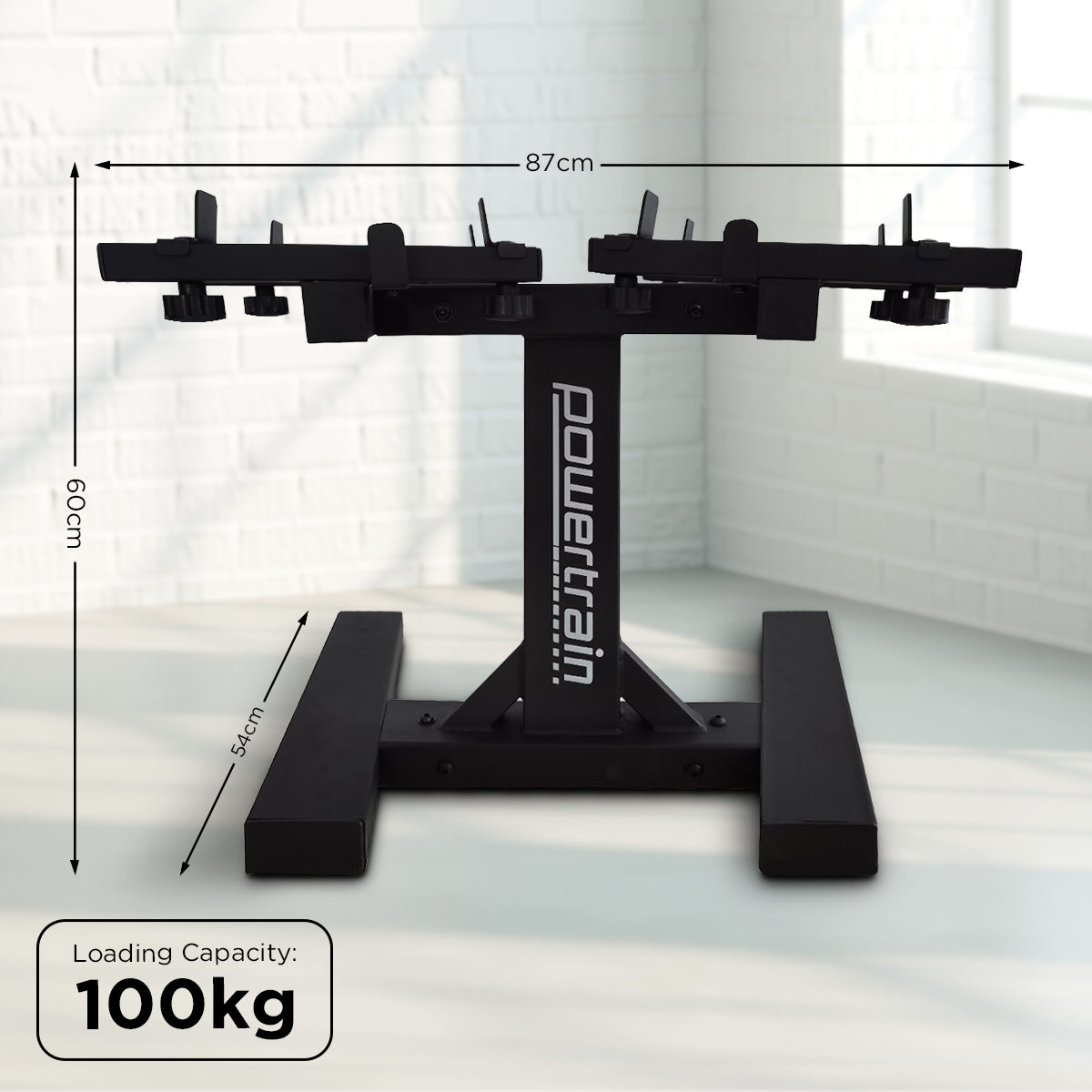 Powertrain GEN2 Pro Adjustable Dumbbell Stand