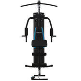 Powertrain JX-300 Multi Station Home Gym with 44kg Weight Stack, Curl Pad, Leg Extension and Pull-down Bar
