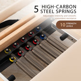 Powertrain Selina Wooden Folding Pilates Reformer (Beige)
