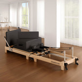 Powertrain Selina Wooden Folding Pilates Reformer (Black)