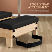 Powertrain Selina Wooden Folding Pilates Reformer (Black)
