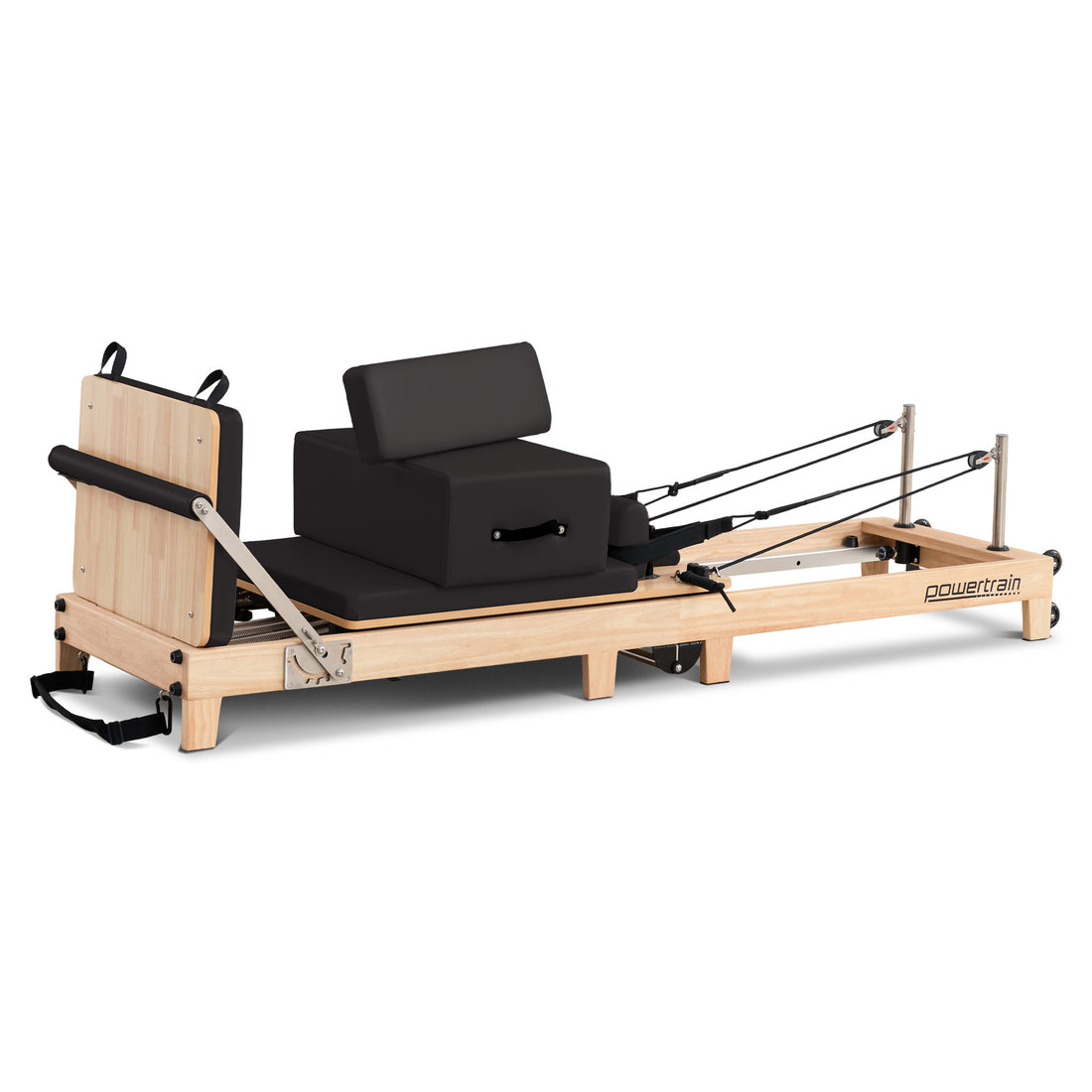Powertrain Selina Wooden Folding Pilates Reformer (Black)