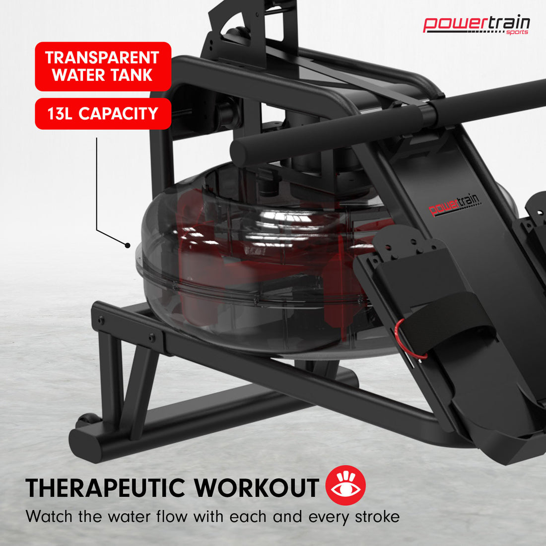Powertrain 13L Water Rowing Machine
