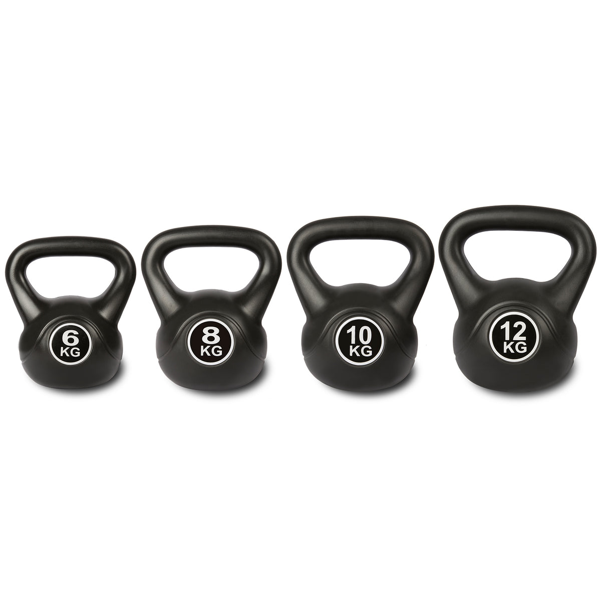 CORTEX Standard Kettlebells - Set of 4 (6, 8, 10, 12 kg)