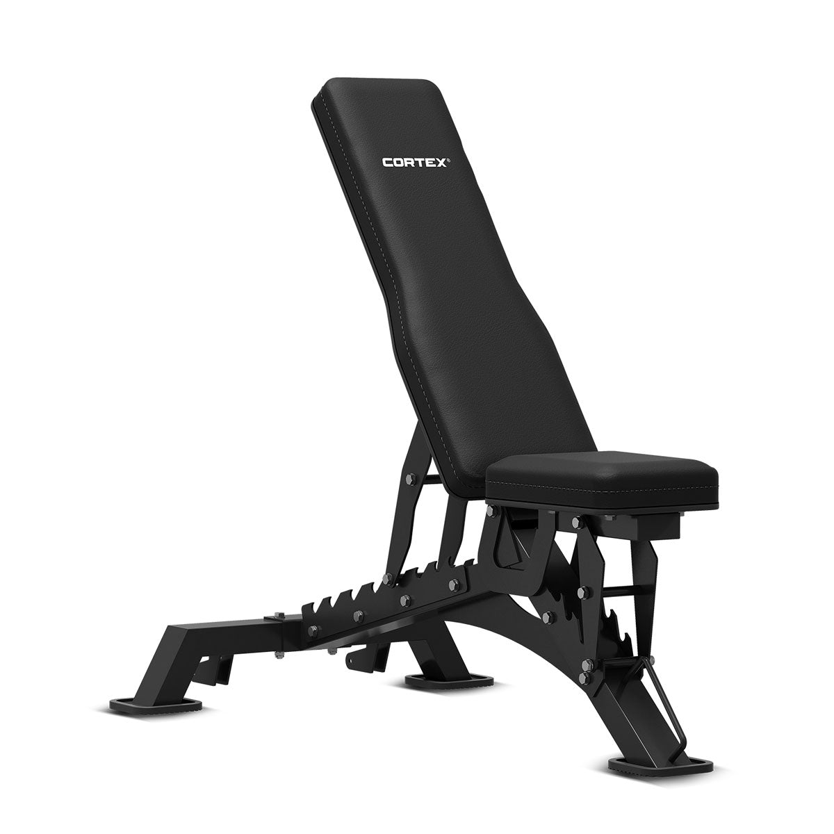 CORTEX SM-25 6-In-1 Power Rack With Smith & Cable Machine Package (Set C) with BN9 Bench + 100kg Olympic Weight Plate & Barbell Package