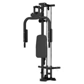 CORTEX SM-25 6-In-1 Power Rack with Smith & Cable Machine Ultimate Package (Set F) with Olympic Bumper Plate + Barbell Set
