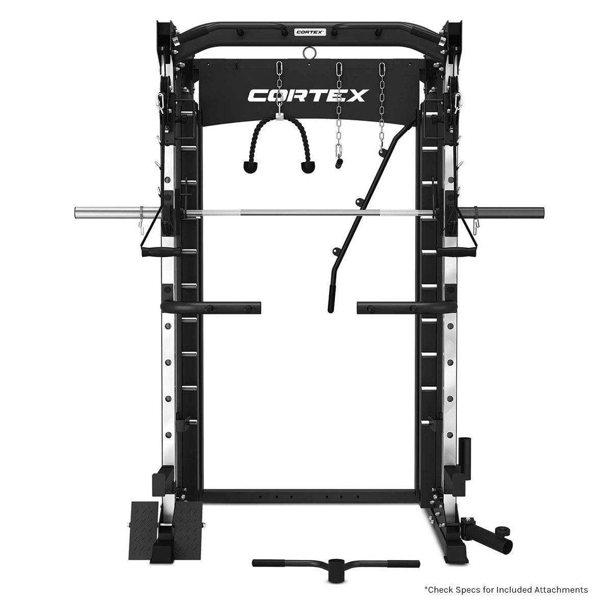 Corex Machine CORTEX SM26 Multi Gym (Dual Stack Functional Trainer, Smith Machine, H ...