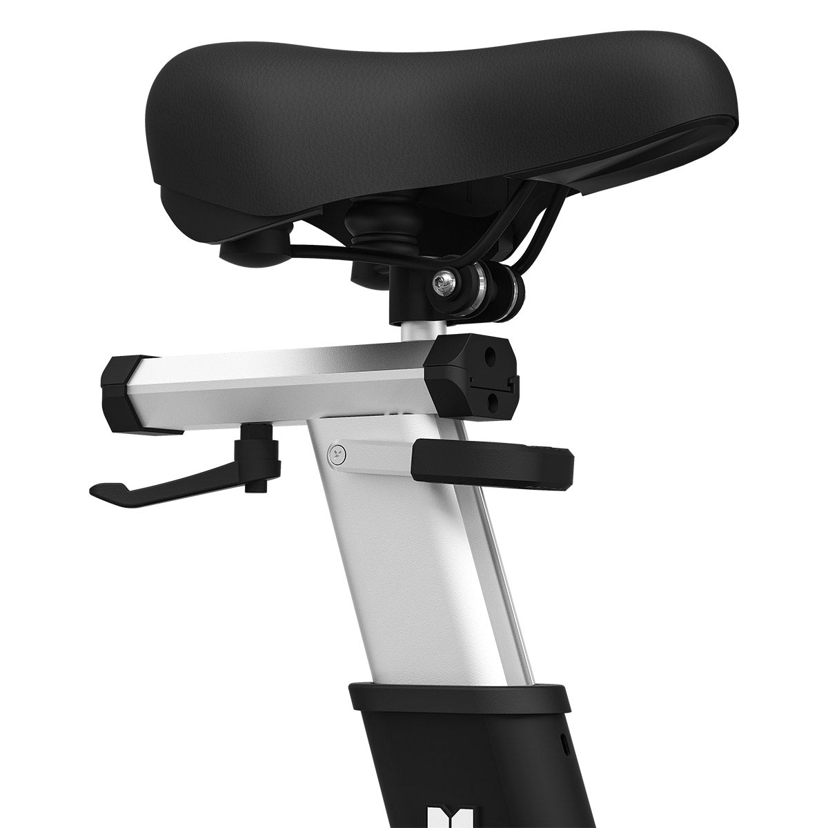 High-quality indoor cycling bike with adjustable seat and handlebars for fitness enthusiasts