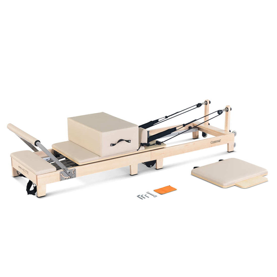 Lifespan Fitness Contour 2 Folding Wooden Pilates Reformer