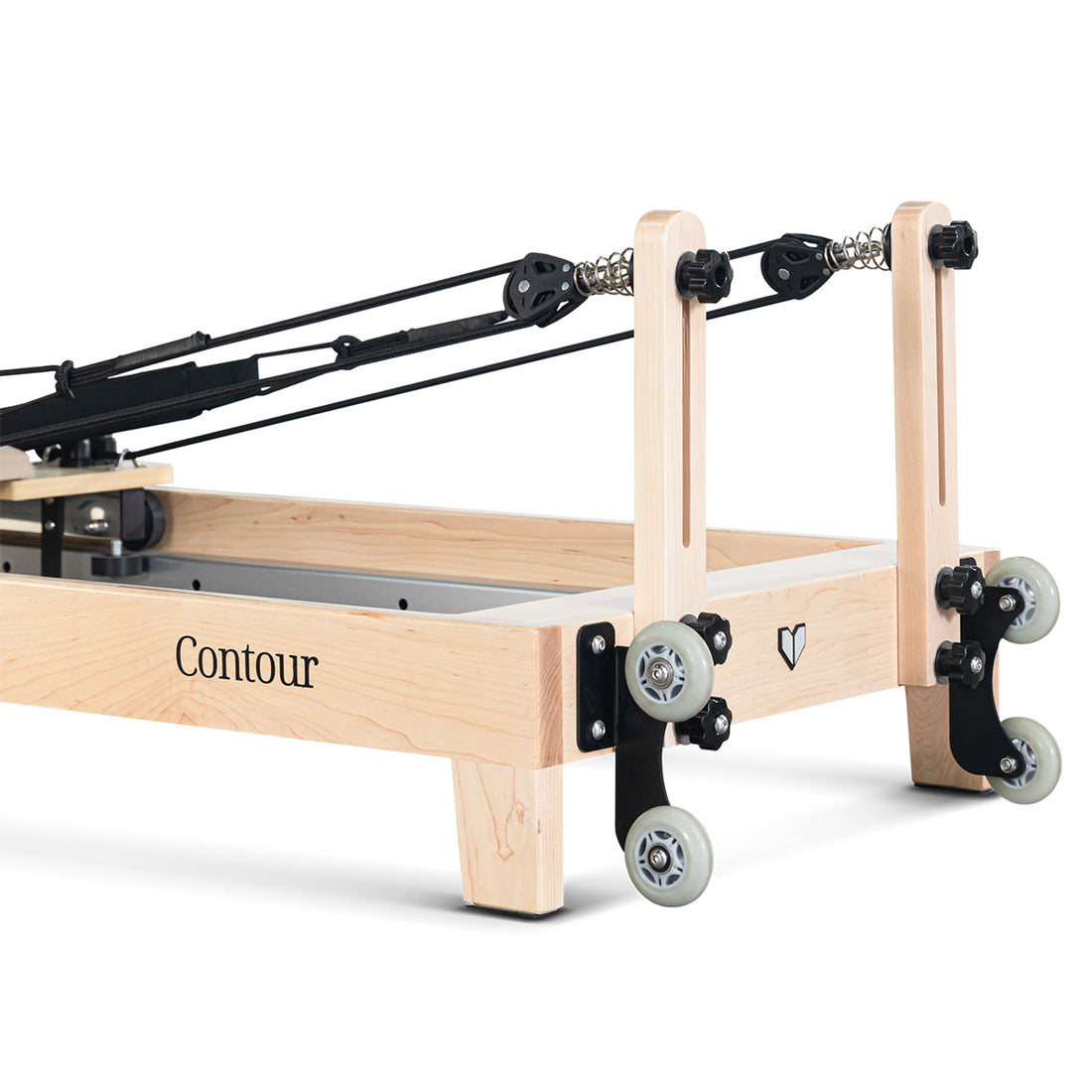 Lifespan Fitness Contour 2 Folding Wooden Pilates Reformer