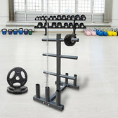 RTM Olympic Weight Tree Bar Rack Holder Storage