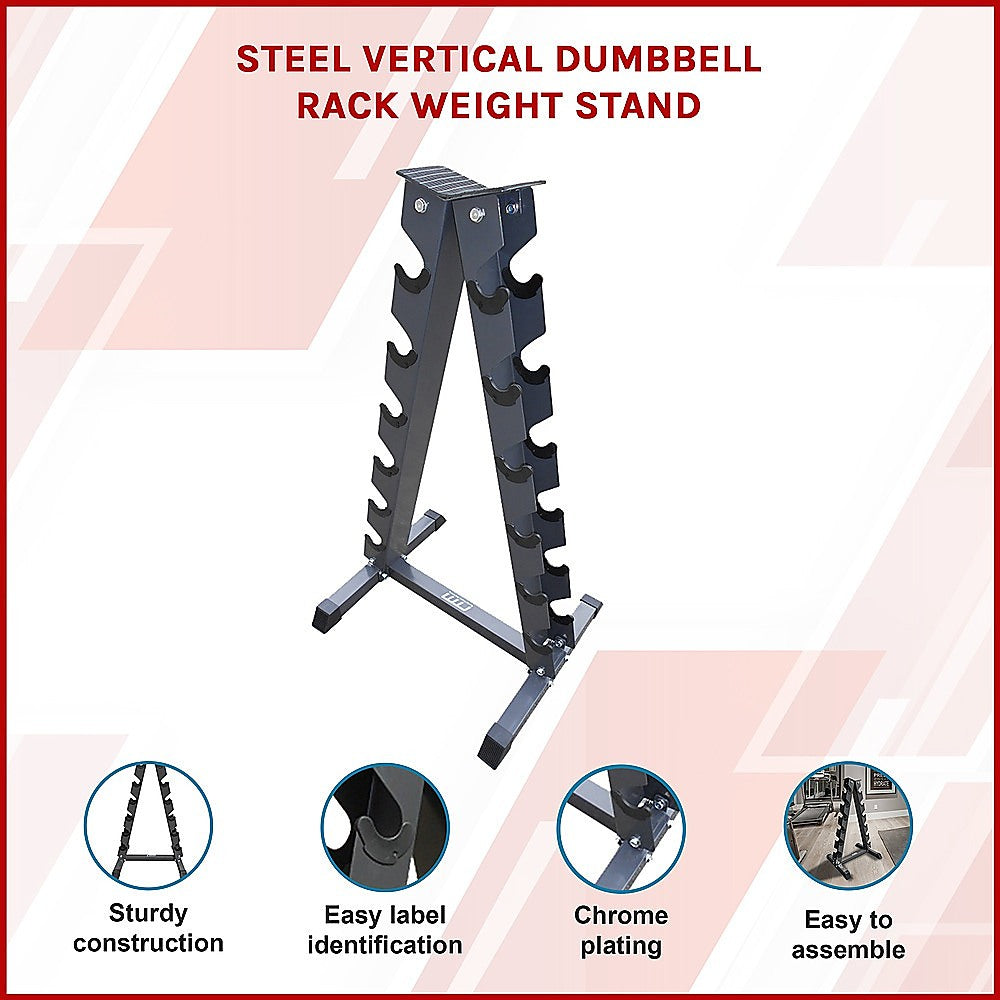 RTM Steel Vertical Dumbbell Rack