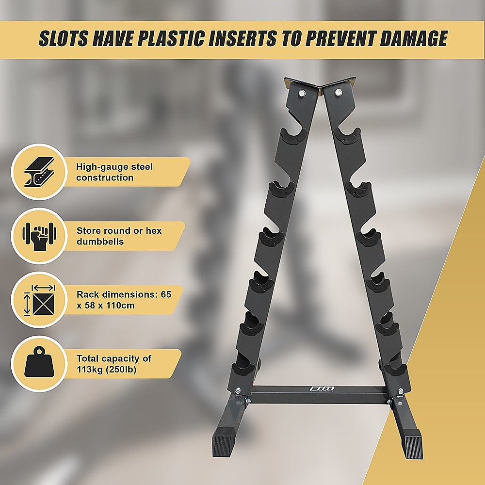 RTM Steel Vertical Dumbbell Rack