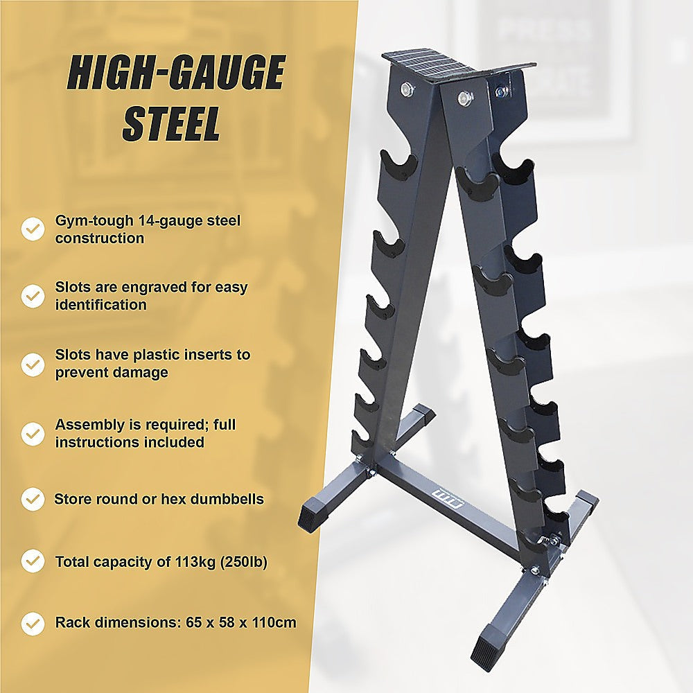 RTM Steel Vertical Dumbbell Rack