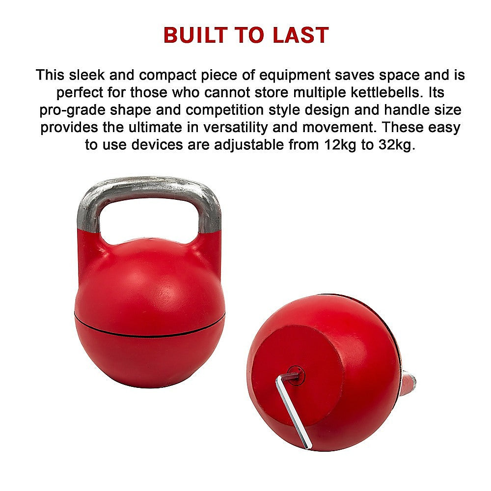 RTM Adjustable 32KG Kettlebell