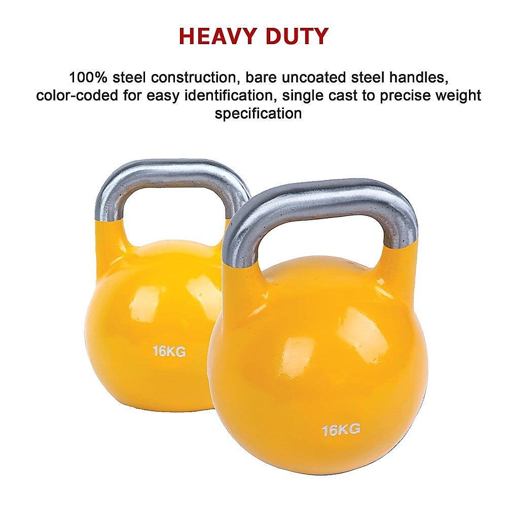 RTM 16KG Pro-Grade Steel KettleBell