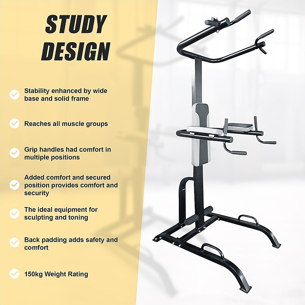 RTM Power Tower Chin Up Dip Pull Push Up Machine