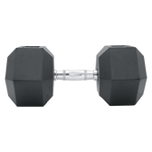 10KG Commercial Rubber Hex Dumbbell Gym Weight