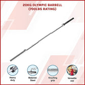 RTM 20kg Olympic Barbell (700lbs Rating)