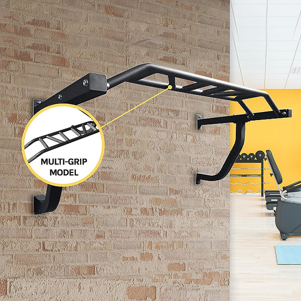 RTM Wall-Mounted Multi-Grip Chin Up Bar