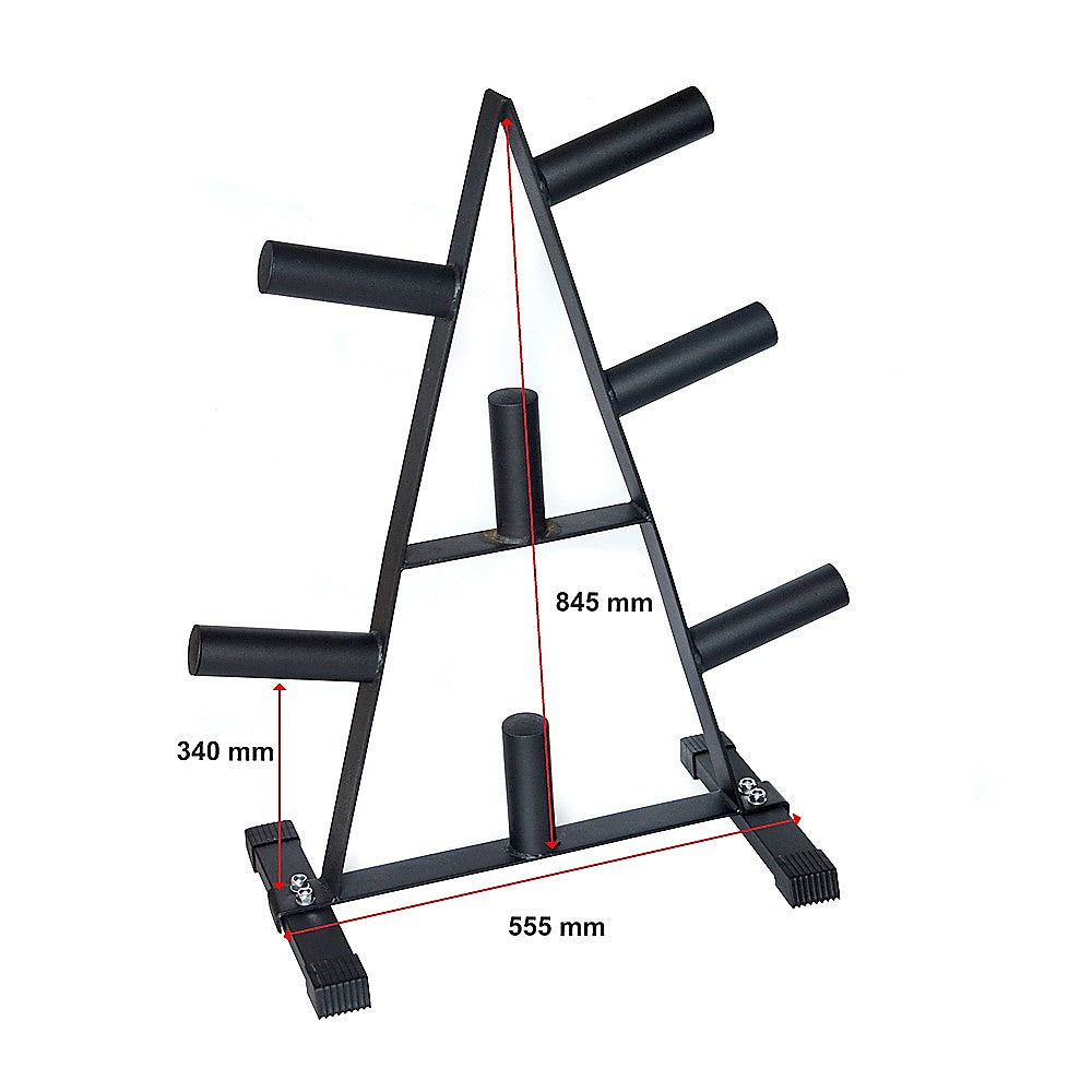 RTM Olympic Weight Plate Storage Rack 250kg Capacity
