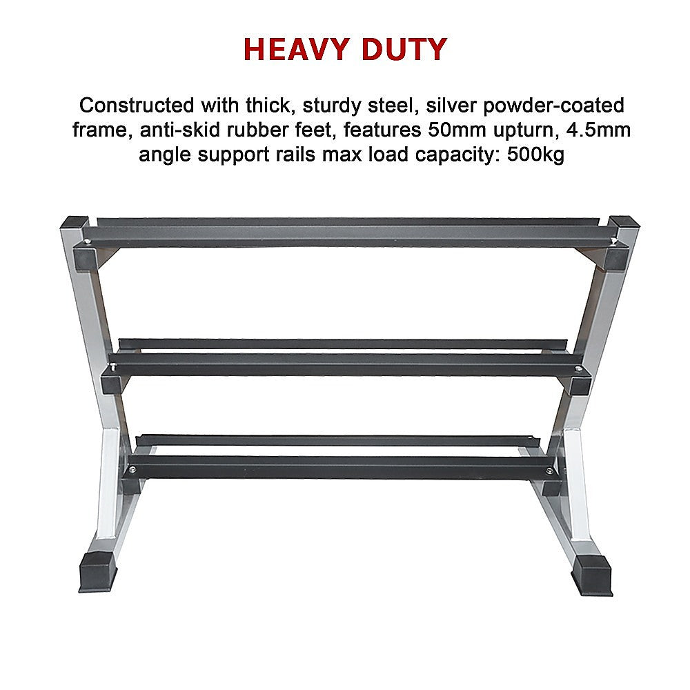 RTM 3 Tier Dumbbell Rack