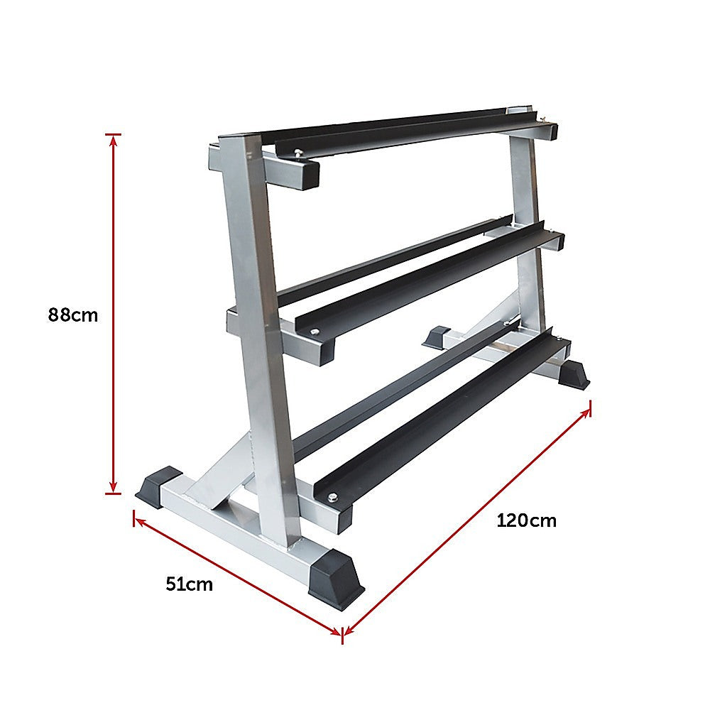 RTM 3 Tier Dumbbell Rack