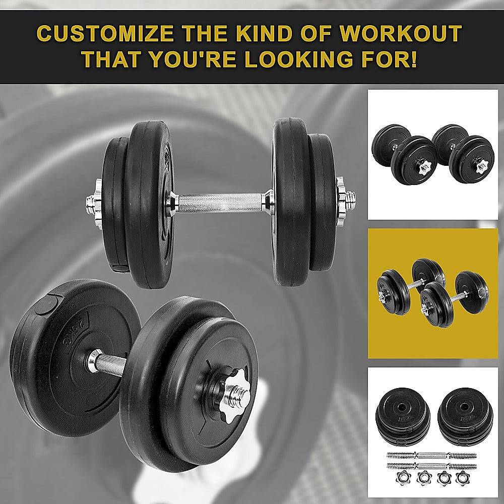 RTM 20kg Adjustable Dumbbells (Pair)