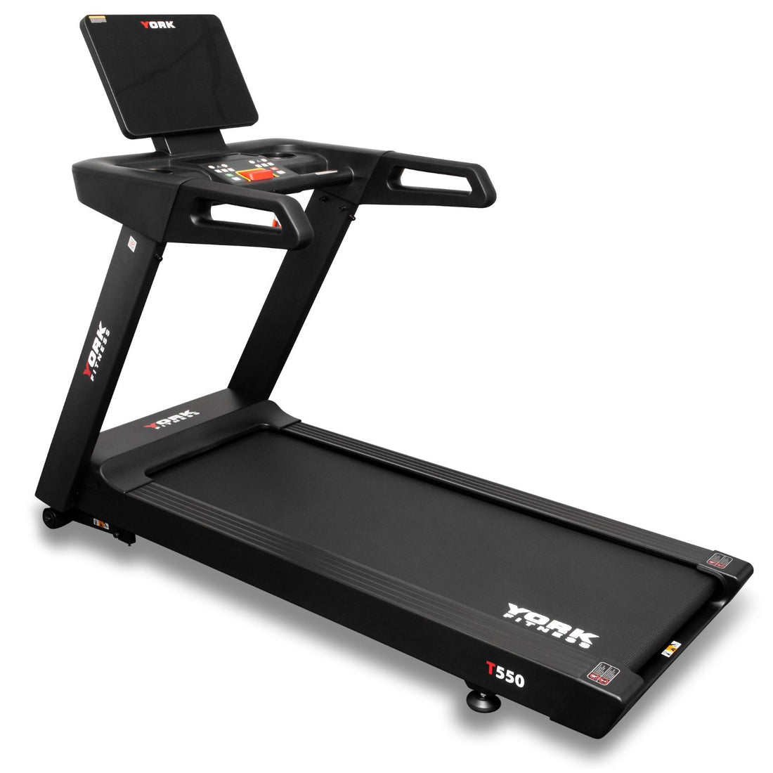 York Fitness Delta T550 Treadmill left side angle view
