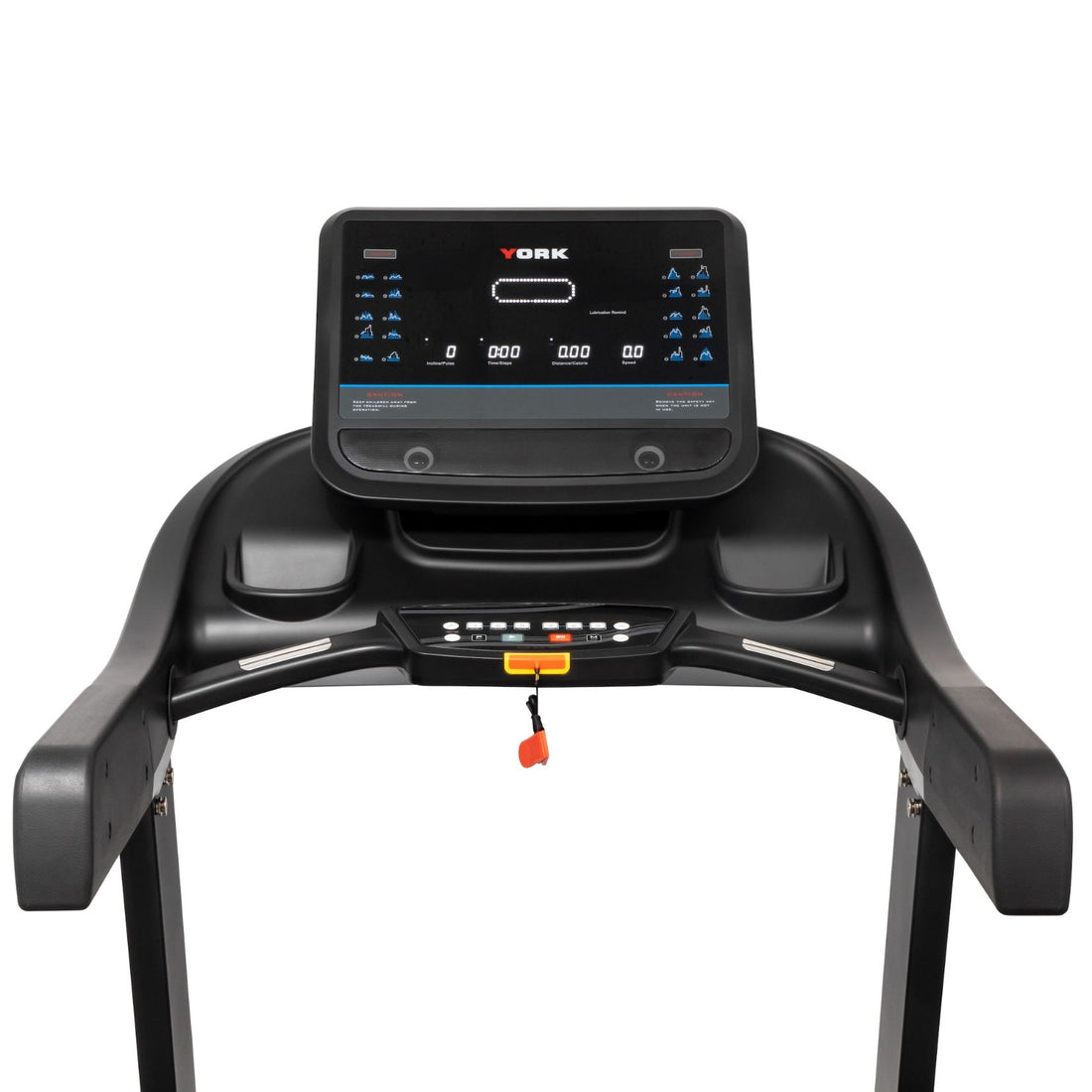 York Fitness Delta T560 Treadmill consoie view