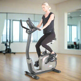 York LC-UB Exercise Bike with person riding