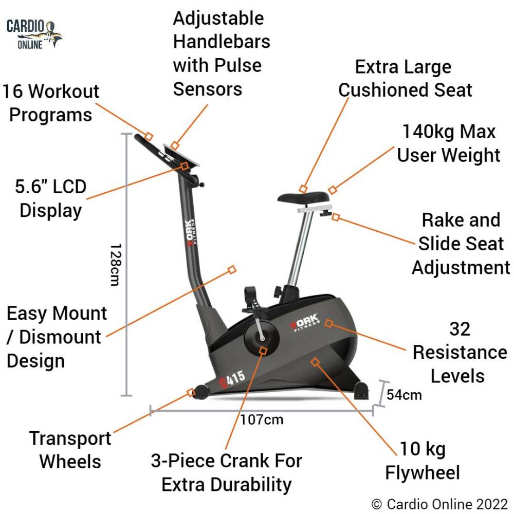 York C415 Exercise Bike
