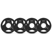 Cortex 1.25kg Tri-Grip V2 Rubber Olympic Plates (4 Pack)