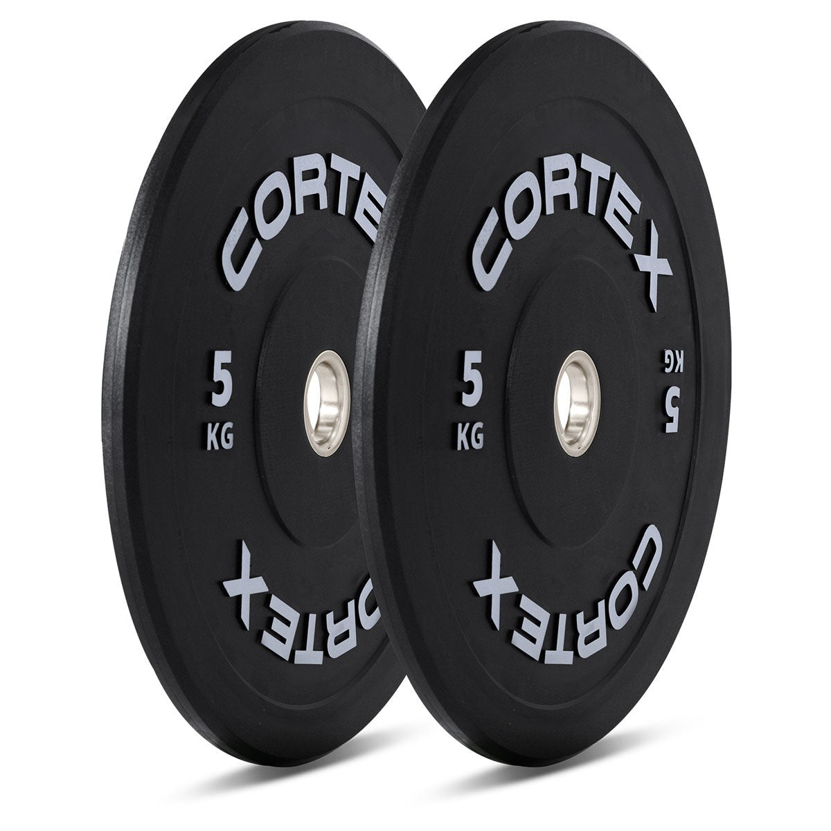 Cortex 100kg Black Series V3 Bumper Plate Set - 5kg plates