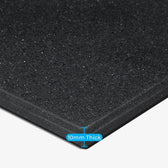 CORTEX 10mm Commercial Bevelled Edge Rubber Gym Tile Mat (1m x 1m) Pack of 16