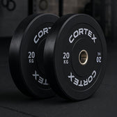 Cortex 20kg Black Series V3 Bumper Plates (2 Pack)