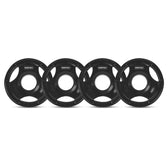 Cortex 35kg Tri-Grip V2 50mm Rubber Olympic Plate Set