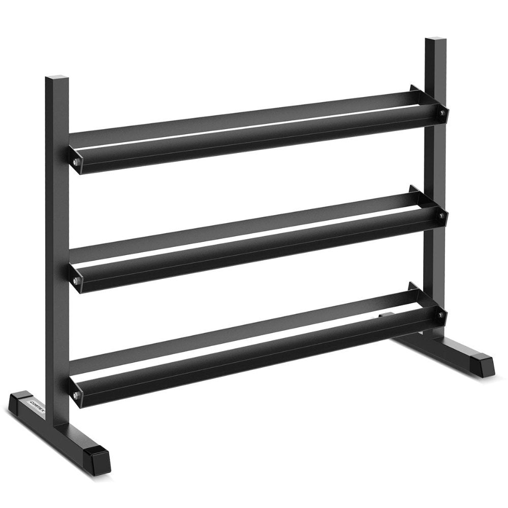 CORTEX 360kg Hex Dumbbell Set 10kg-30kg (9 pairs) with 3-Tier Rack