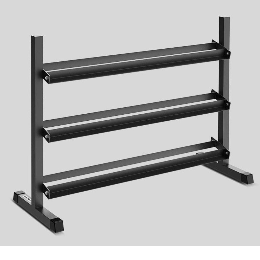 CORTEX 360kg Hex Dumbbell Set 10kg-30kg (9 pairs) with 3-Tier Rack