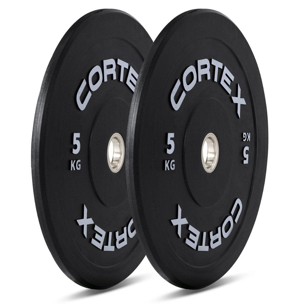 Cortex 5kg Black Series V3 Bumper Plates (2 Pack)