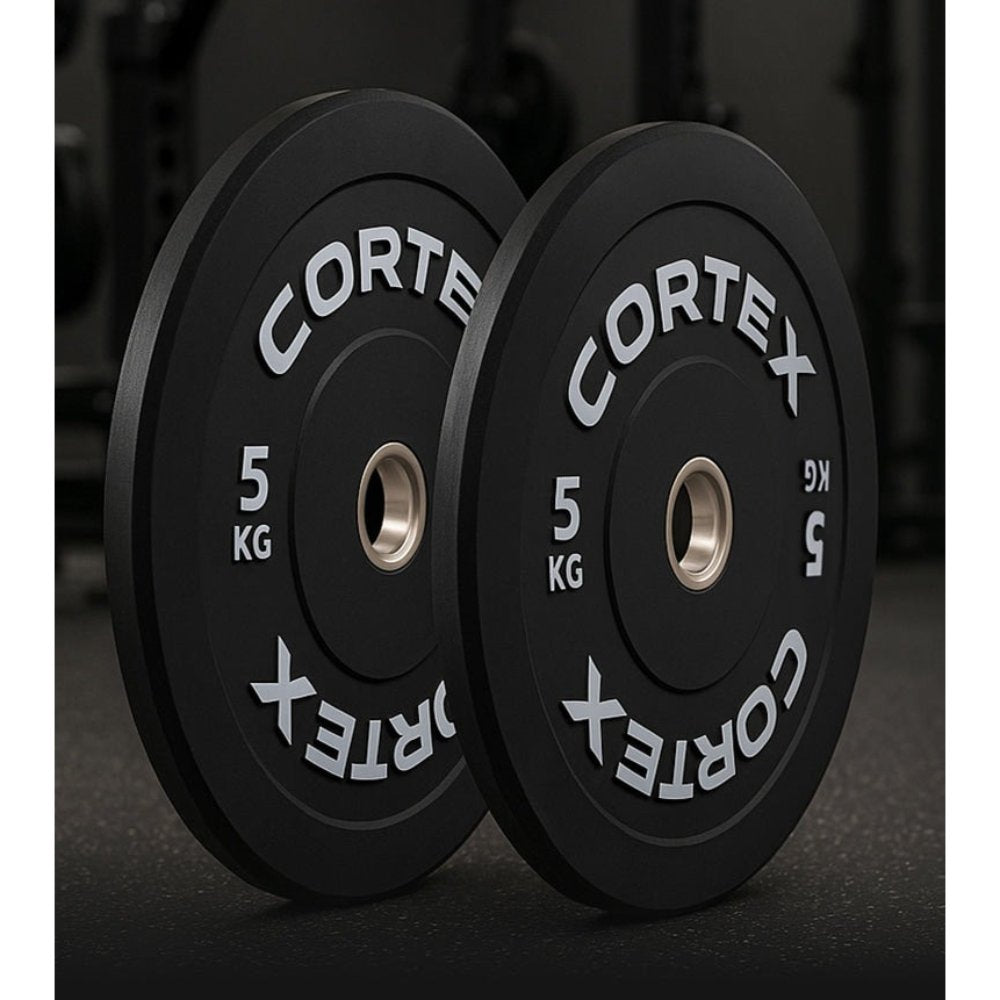 Cortex 5kg Black Series V3 Bumper Plates (2 Pack)