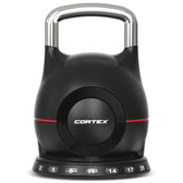 CORTEX 7-in-1 RevoLock Quick Adjust 20kg Kettlebell