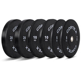 Cortex 70kg Black Series V3 Bumper Plate Set