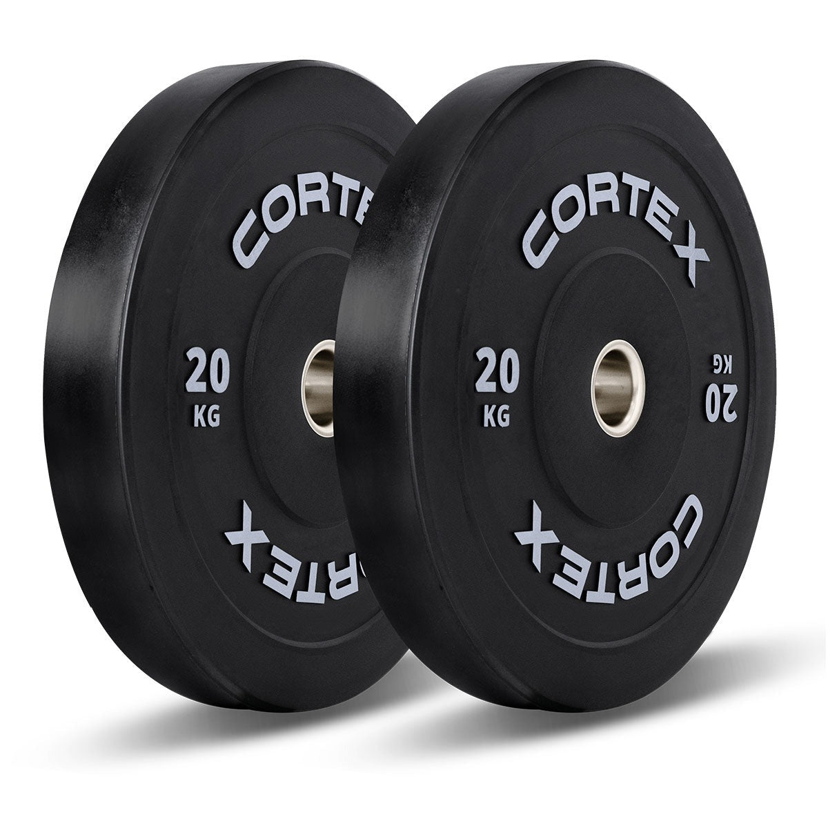 Cortex 70kg Black Series V3 Bumper Plate Set, durable and high-quality rubber design ideal for Olympic weightlifting and home gym workouts.