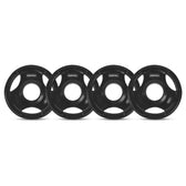 Cortex 80kg Tri-Grip V2 50mm Rubber Olympic Plate Set